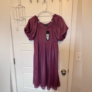 NWT Mikarose Sparkly Pink Dress XS